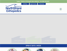 Tablet Screenshot of orthohealingmaui.com